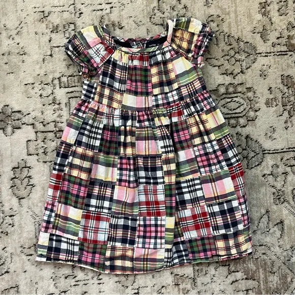 Gap | Toddler Girls’ Madras Dress - Picture 2 of 7